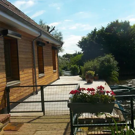Landhuis Spacieux Avec Jardin, Barque, Et Label Tourisme Handicap - Marais Audomarois - Fr-1-376-72 *